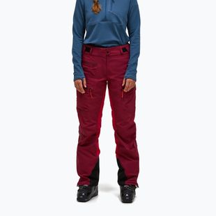 Dámské lyžařské kalhoty Peak Performance Vislight GTX C-Knit 3L vertical zenith/tech burgundy