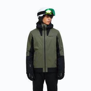 Pánská lyžařská bunda Peak Performance Rider Tech Insulated pine needle/black