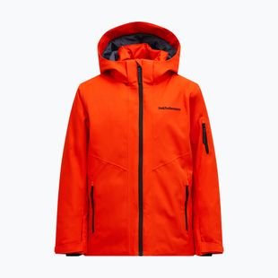 Dětská lyžařská bunda Peak Performance JR Maroon Insulated solar burst