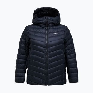 Dámská péřová bunda Peak Performance Frost Down Hood Jacket Black
