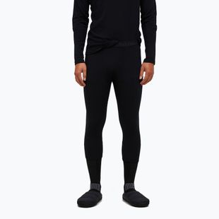 Pánské termo kalhoty Peak Performance Magic 3/4 Johns Long Wool-Blend Baselayer black/black