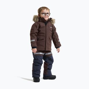 Dětská zimní bunda Didriksons Bjärven 5 Parka shadow brown