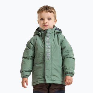 Dětská bunda Didriksons Talvi 2 dark moss