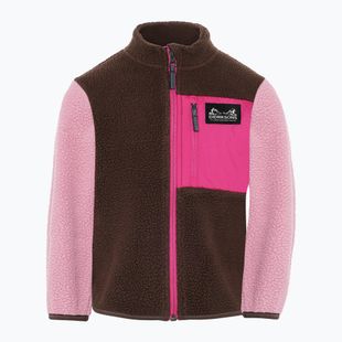 Dětská fleecová mikina Didriksons Antenna 2 Fz oyster pink