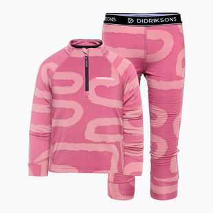 Dětská sada Didriksons Jadis Pr 5 path heather pink