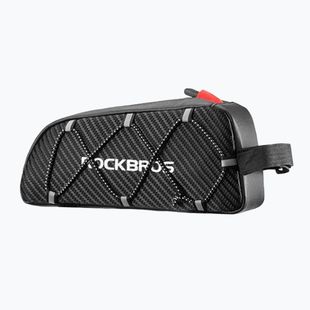 Cyklistická brašna na rám Rockbros 039BK Bike Tube Bag 1 l black