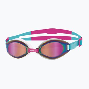 Plavecké brýle Zoggs Endura Mirror aqua/pink/mirrored multi