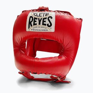 Boxerská helma Cleto Reyes With Pointed Face Nylon Bar red