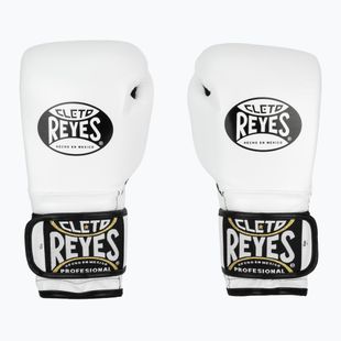 Boxerské rukavice  Cleto Reyes Velcro Sparring white/black