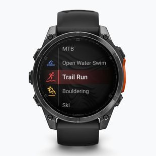 Hodinky Garmin Fenix 8 47 mm Amoled slate gray/black