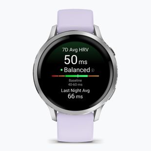Hodinky Garmin Venu 4 41 mm silver/perwinkle