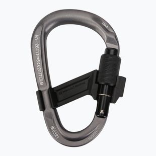 Horolezecká karabina Mammut Smart HMS 2.0 Screwgate grey