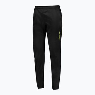 Pánské běžecké kalhoty Scott RC Run Waterproof black/yellow