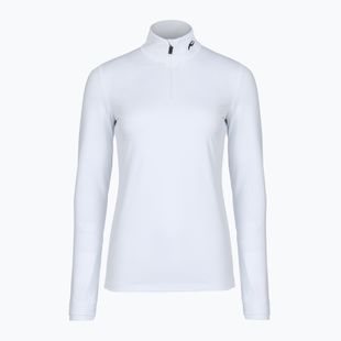 Dámská lyžařská bunda KJUS Feel Midlayer Half Zip white