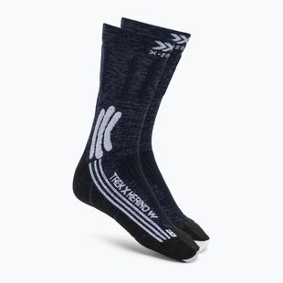 Dámské ponožky X-Socks Trek X Merino midnight blue/arctic white