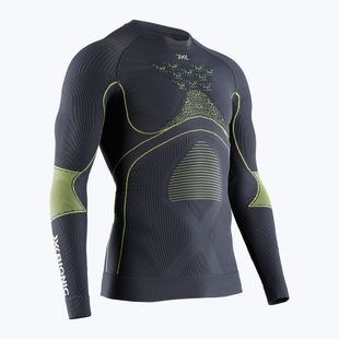 Pánská termoakční mikina X-Bionic Energy Accumulator 4.0 charcoal/yellow