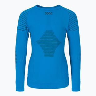 Dětská termoakční mikina X-Bionic Invent 4.0 LS teal blue/anthracite