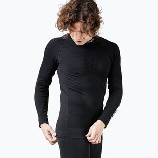 Pánská termoakční mikina X-Bionic Energy Accumulator 4.0 Turtle Neck opal black/arctic white