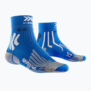 Pánské ponožky X-Socks Run Speed Two 4.0 twyce blue/arctic white