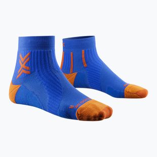 Pánské běžecké ponožky X-Socks Run Perform Ankle twyce blue/orange
