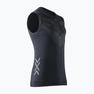 Pánská běžecká tričko X-Bionic Twyce Run Singlet black/charcoal