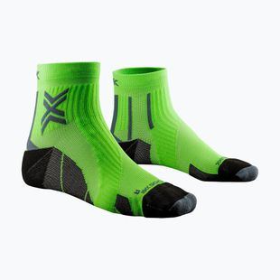 Pánské ponožky X-Socks Run Perform Ankle fluo/green