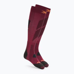 Lyžařské ponožky X-Socks Ski Perform Otc dune red/orange
