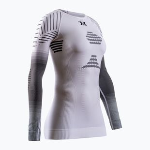 Dámská termoakční mikina X-Bionic Invent Fx Shirt white/grey/light grey