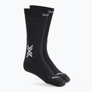 Ponožky X-Socks Run Perform Warm Crew x black/light grey