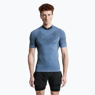 Pánské běžecké tričko X-Bionic Twyce Race slate blue/x black