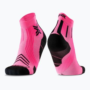 Pánské ponožky X-Socks Run Expert Ankle fluo pink/x black