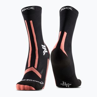 Dámské ponožky X-Socks Trailrun Discover Crew x black/dusty rose