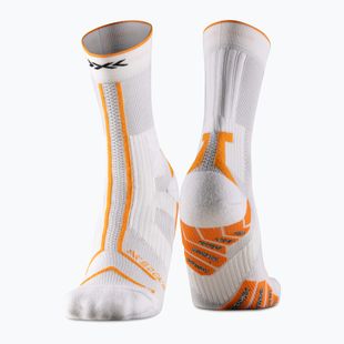 Ponožky X-Socks Trailrun Terraskin Expert Crew x white/blazing orange