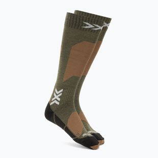 Lyžařské ponožky X-Socks Ski Discover Merino Otc sand/dark sand