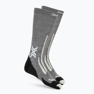 Ponožky X-Socks Hike Discover Merino Crew seal grey/light sand