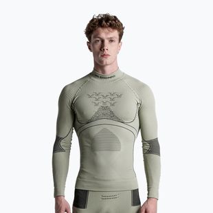 Pánská termo mikina X-Bionic Accumulator 4.0  tea grey/black