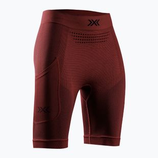 Dámské běžecké legíny X-Bionic Xceed Run Tights oxide red/x black