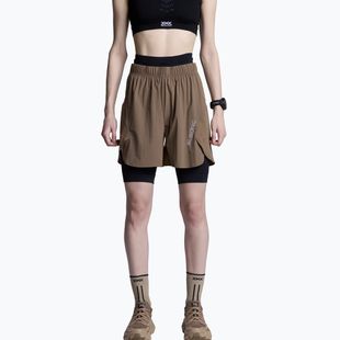 Běžecké šortky X-Bionic Corefusion Run Perform dark sand