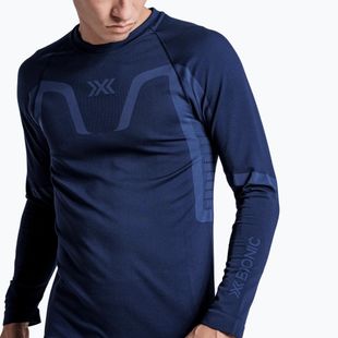 Pánská termo mikina X-Bionic X-Ential Baselayer LS marine