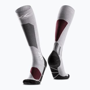 Lyžařské ponožky X-Socks Ski Discover Merino Otc silver grey
