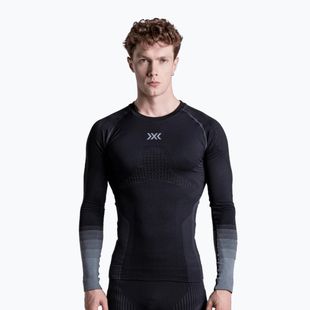 Pánská termo mikina X-Bionic Invent Graphics LS x black/dark grey