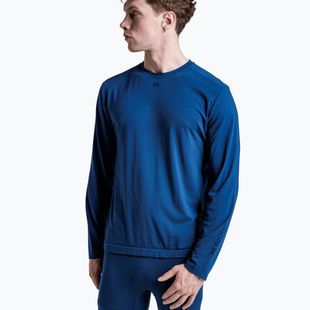 Pánská termo mikina X-Bionic Mightywool Light Shirt neo navy