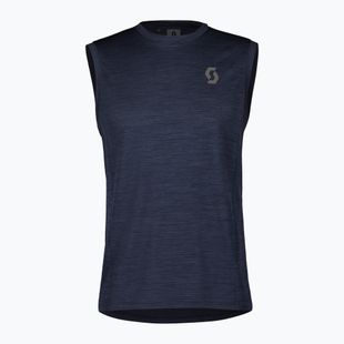 Pánské běžecká tričko SCOTT Endurance Lt Tank dark blue