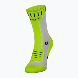 Ponožky SCOTT RC Running Crew safety yellow/white