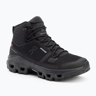 Pánské boty On Cloudrock Mid Waterproof black/black