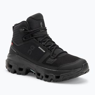 Dámské boty On Cloudrock Mid Waterproof black/black