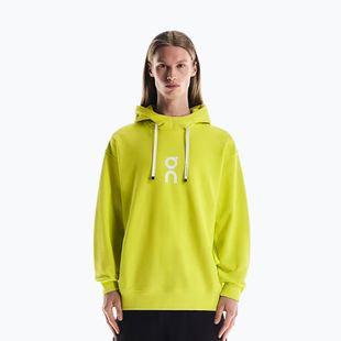 Pánská mikina s kapucí On Club Hoodie lime