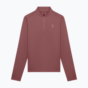 Dámská běžecká mikina On Core 1/4 Zip barberry