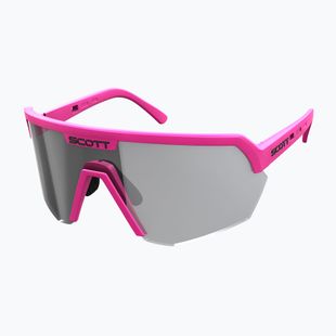 Sluneční brýle SCOTT Sport Shield LS acid pink/grey light sensitive