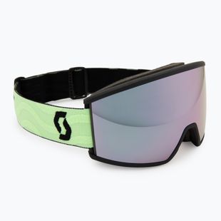 Lyžařské brýle SCOTT Ambit Compact glow green/amp lavender chrome